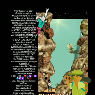 CLIMB THROUGH THE ADVERSITIES OF LIFE