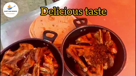 A famous spicy 🔥 tandoori chicken roast