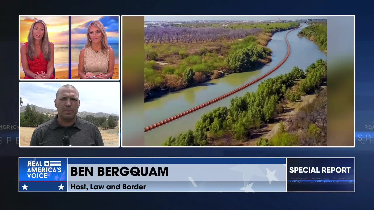 Showdown in the Rio Grande: Gov. Abbott Stands Firm Against Biden Admin Over Water Barricade