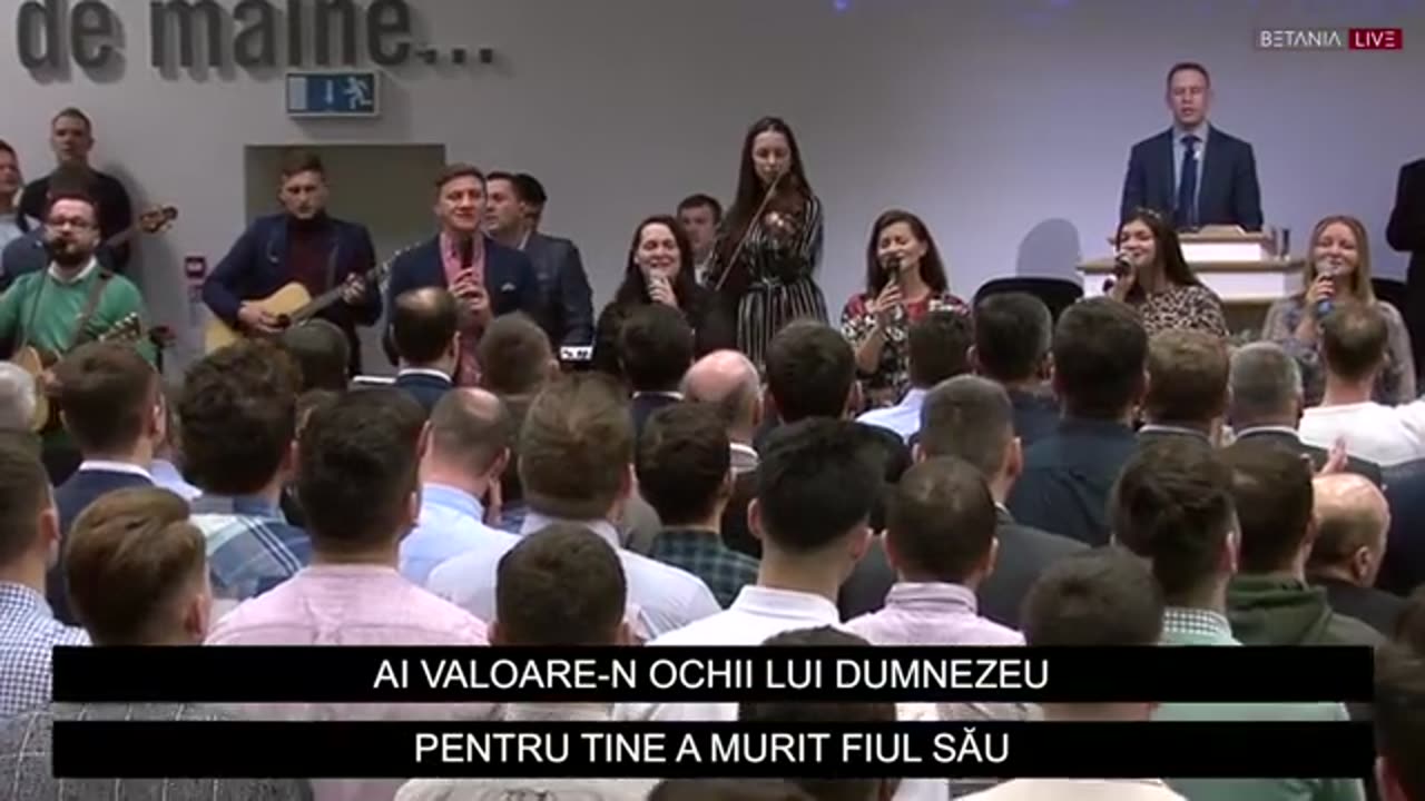 Betania - Ai valoare în ochii Lui Dumnezeu (Versuri)