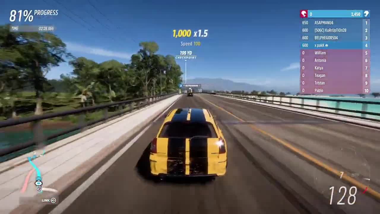 I've done my job, time to race
