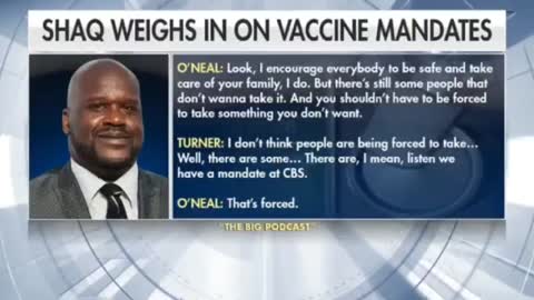 Shaq on vaccines