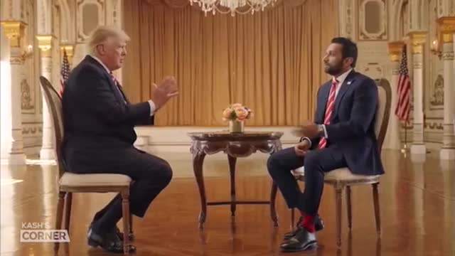 KASH PATEL’S INTERVIEW OF PRESIDENT TRUMP