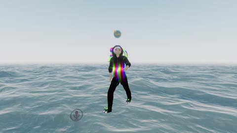 VR Chat- flying Penguin.