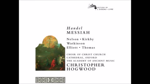 Handel MESSIAH - Academy of Ancient Music (1980)