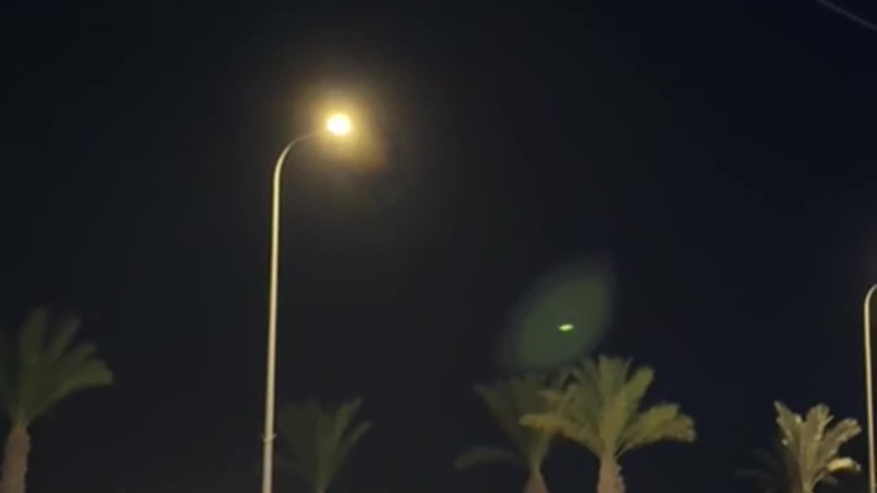 Yemen rocket over my home in Eilat, Israel