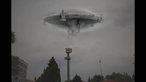 Spaceship Suddenly Appeared