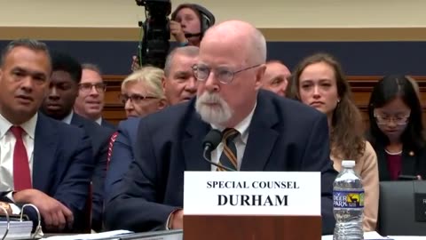 Durham Fires Back At Interrupting Democrat Questioning His Integrity