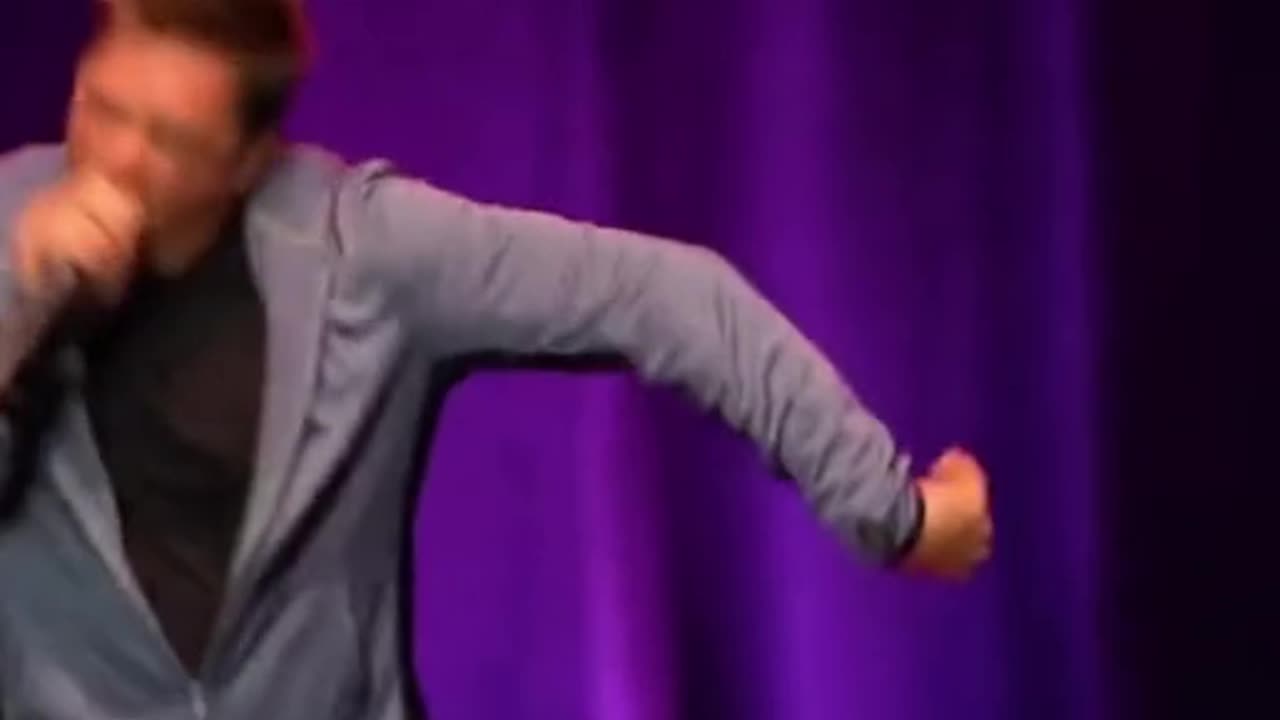 Comedian describes TDS