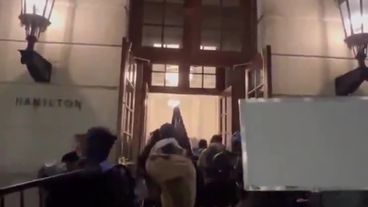 Overnight, the pro-terror mob occupied Hamilton Hall at Columbia Univ