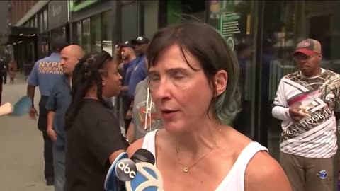 WATCH: NYC residents who voted to make NYC a sanctuary city, demand migrant shelter be closed