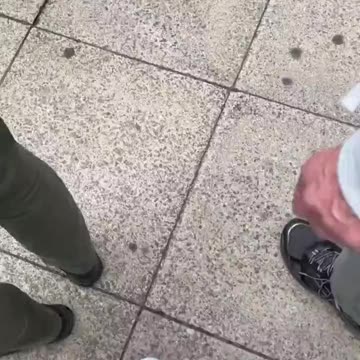 London. A man gets Taser by police in Uxbridge.