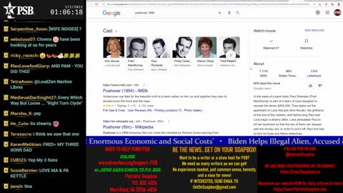 2022-02-02 01:00 EST - PSB Movie: with Pamphlet