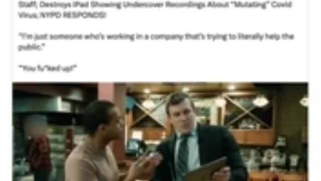 Project Veritas: Pfeizer employee tell-all