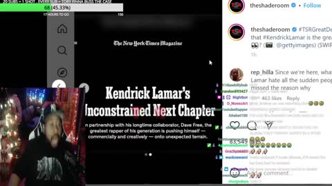 Akademiks speaks on NY Times naming Kendrick as the greatest artist of his Generation. Talks Drake!