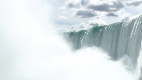 Walking Under Niagara Falls And The Lookout To The Maid Of The Mist