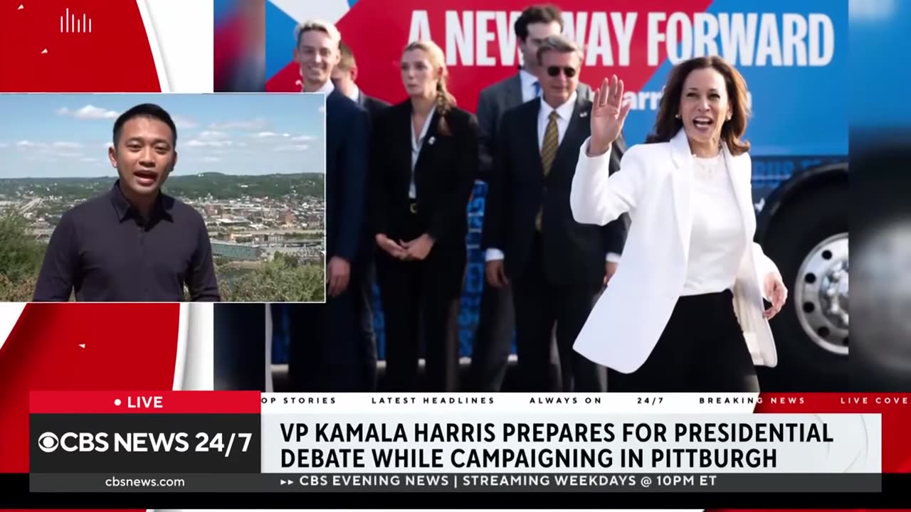 New poll shows Harris, Trump in close race in Pennsylvania, Michigan and Wisconsin