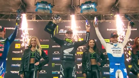 Supercross Round #5 450SX Highlights _ Detroit, MI Ford Field _ Feb 3, 2024