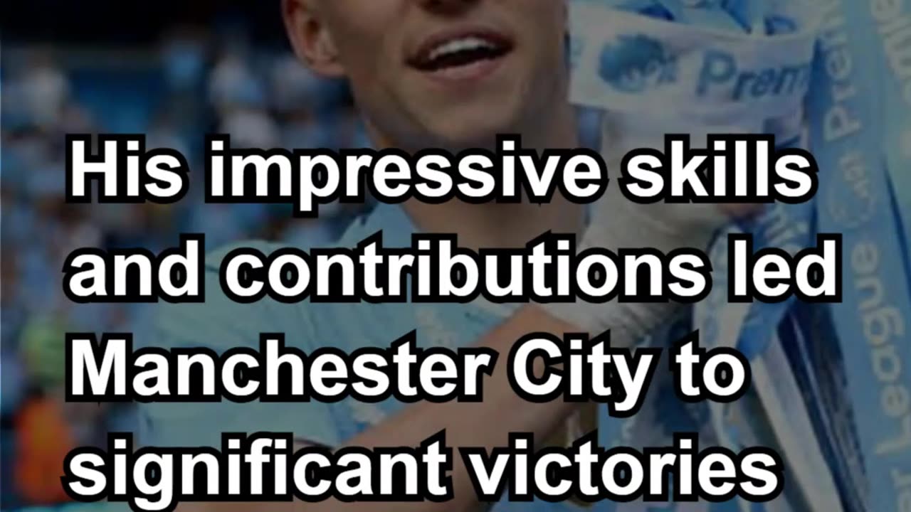 Phil Foden Crowned PFA Player of the Year for Exceptional Performance