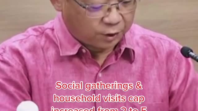 Groups of 5 can dine in eateries from 22 Nov