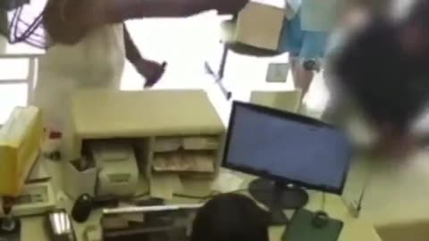 Armed Robber Gets Destroyed