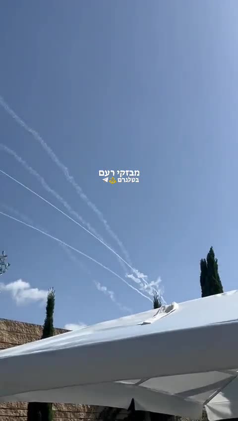 Dozens of rockets fired at Israel from Lebanon