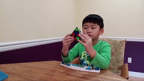 Ethan Solved Pyraminx In 40 Seconds