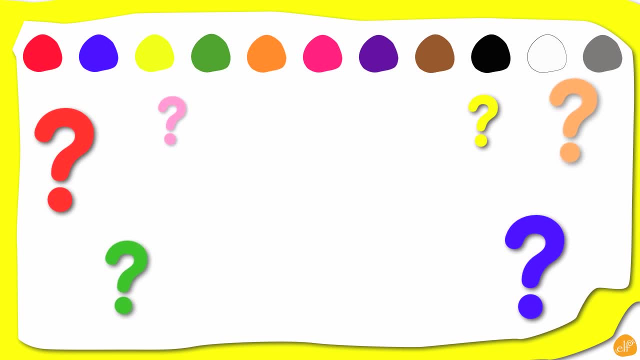 Learn Colors - Preschool Chant - Colors Song for Preschool by ELF Learning - ELF Kids Videos