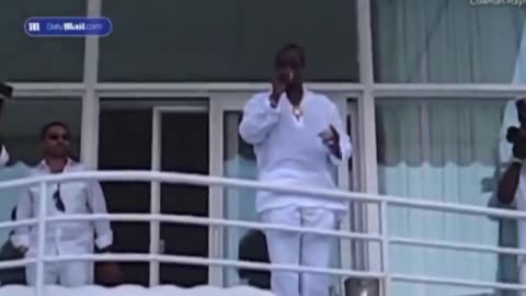 A newly video shows Sean 'Diddy' Combs revealing to guests at one of his iconic White Parties