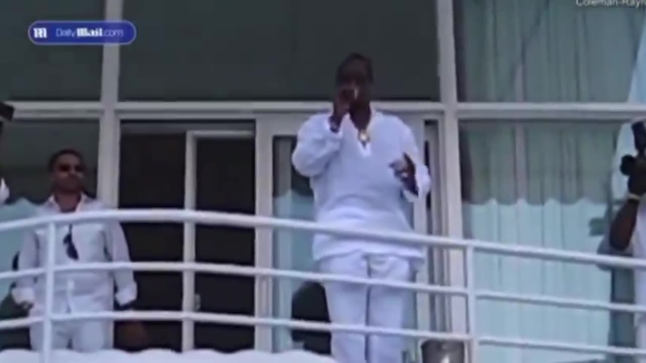 A newly video shows Sean 'Diddy' Combs revealing to guests at one of his iconic White Parties