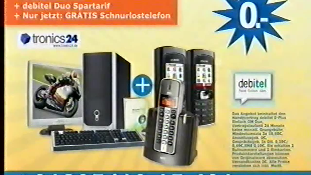 Alte Werbung aus den 2000er Jahren Nr 33