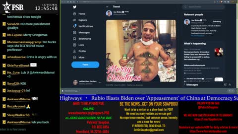 2021-12-14 22:00 EST - The MAGA Mullet Show: with MagaSwaga