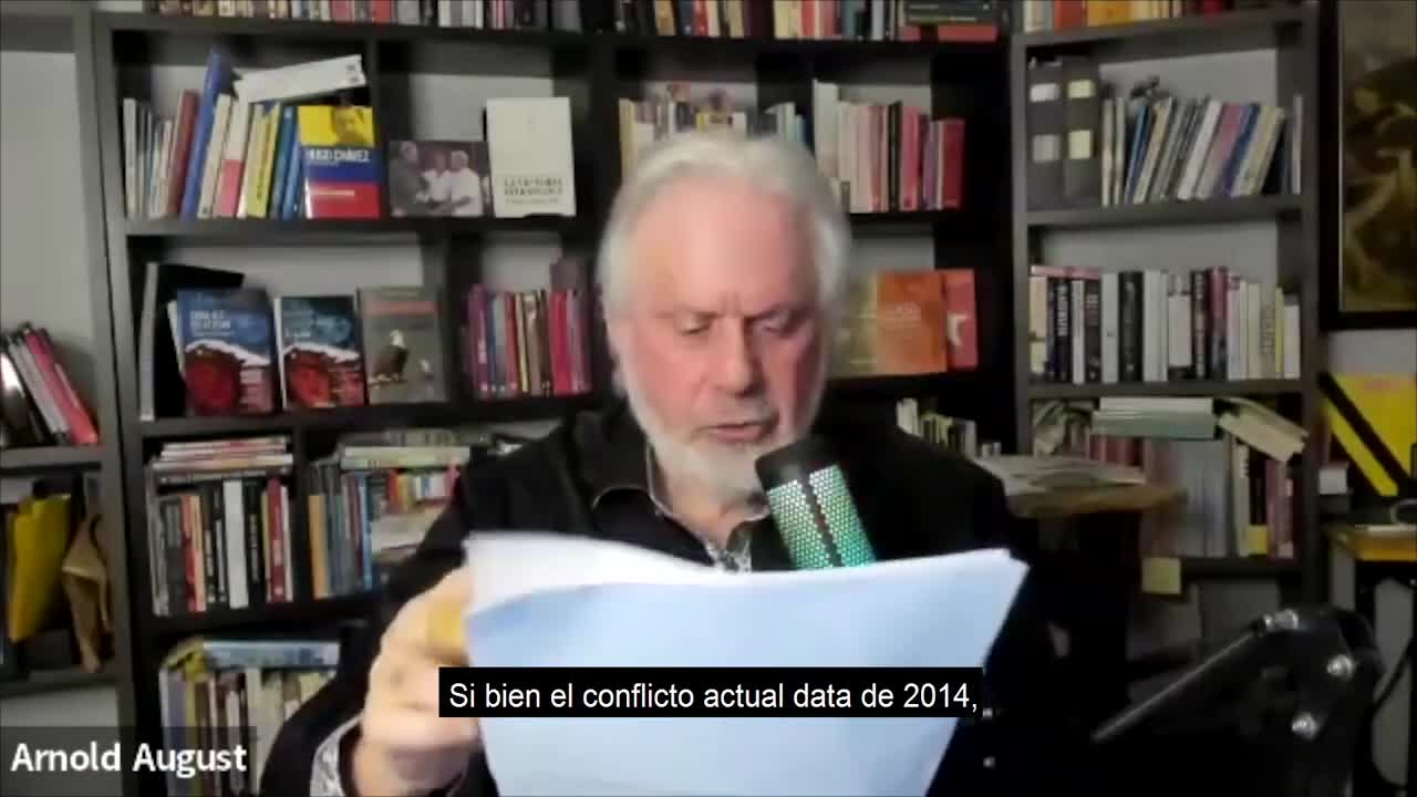 ¿Se puede justificar alguna vez la guerra? Arnold August/Debate