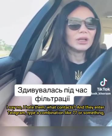 A Ukrainian woman was shocked when she found out that many of her friends moved to russia