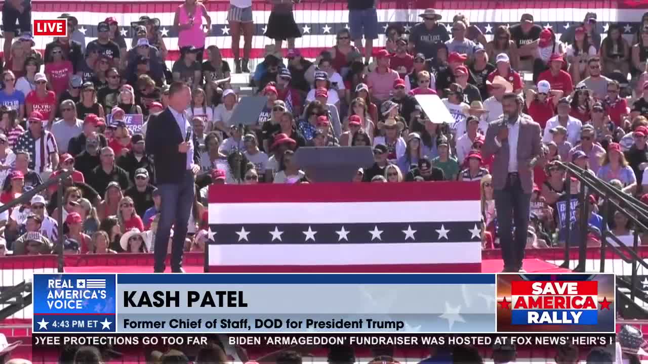 Patel: 'Government Gangsters' Trying To Destroy What President Trump Built