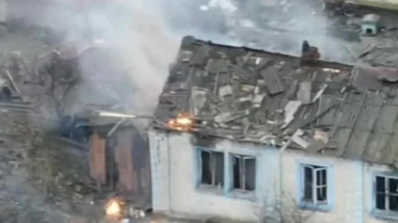 Ukrainian hideout destroyed