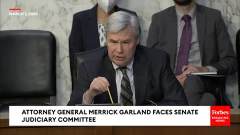 Sheldon Whitehouse Questions AG Merrick Garland About Enforcing Methane Standards