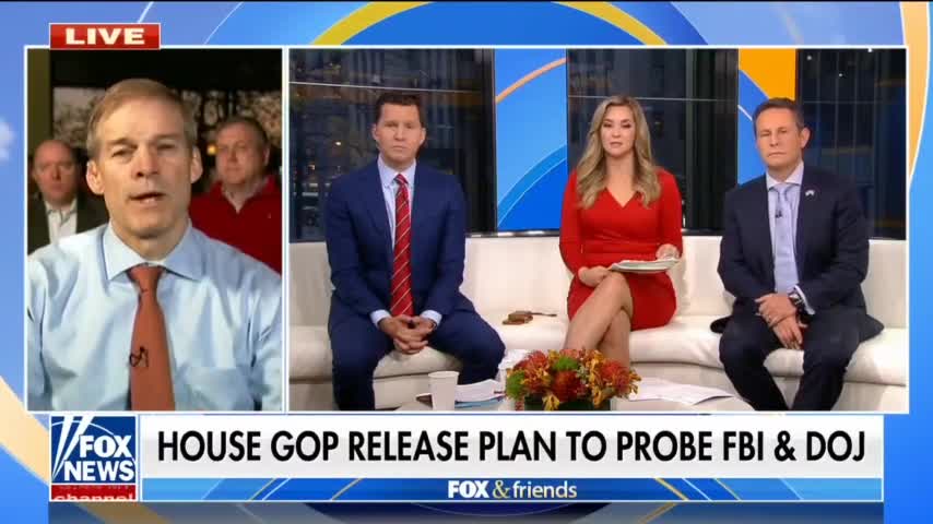 House Judiciary GOP Charts Course to Probe FBI & DOJ