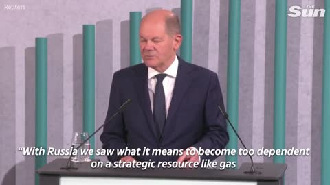 A dependency on Russia’s gas won’t happen again says Germany’s Scholz