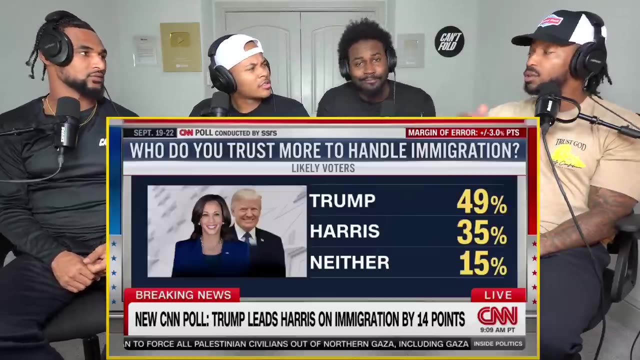 Kamala in PANIC After CNN’s NIGHTMARE Trump Poll!