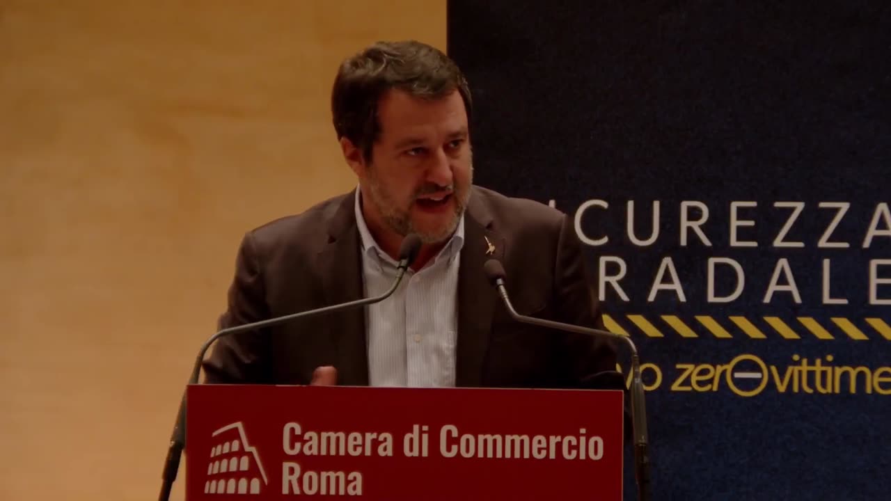 🔴 Salvini - "Obiettivo Zero Vittime: Tecnologia e Prevenzione al Servizio della Sicurezza Stradale".