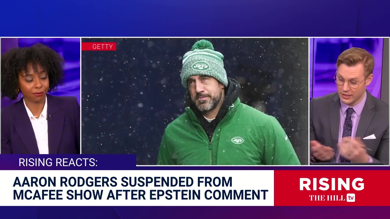 Aaron Rodgers SUSPENDED from ESPN AfterFeud With Jimmy Kimmel Over EPSTEIN Client List