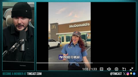 Kamala Runs FAKE McDonalds Employee Ad Claims X Users, Kamala DEPERATE To Prove She Worked There