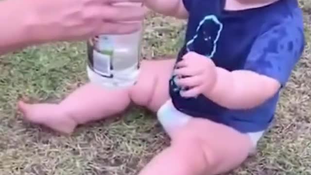 Funny Baby Videos playing # Short