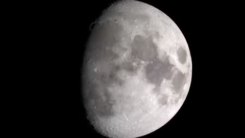 Moon Closeup video 4k