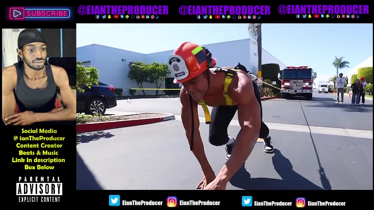 Alexa Rivera THIS GUY IS SO STRONG, NO ONE CAN BEAT HIM reaction