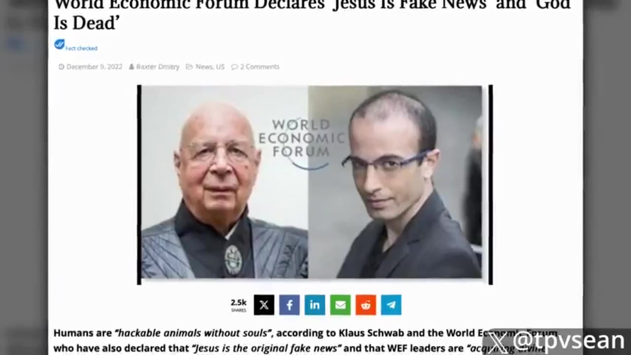 Babylon is fallen: pope Francis authorizes the World Economic Forum to rewrite the Bible