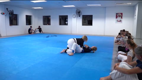 A typical Wednesday evening at Gracie Jiu-jitsu Fourways!