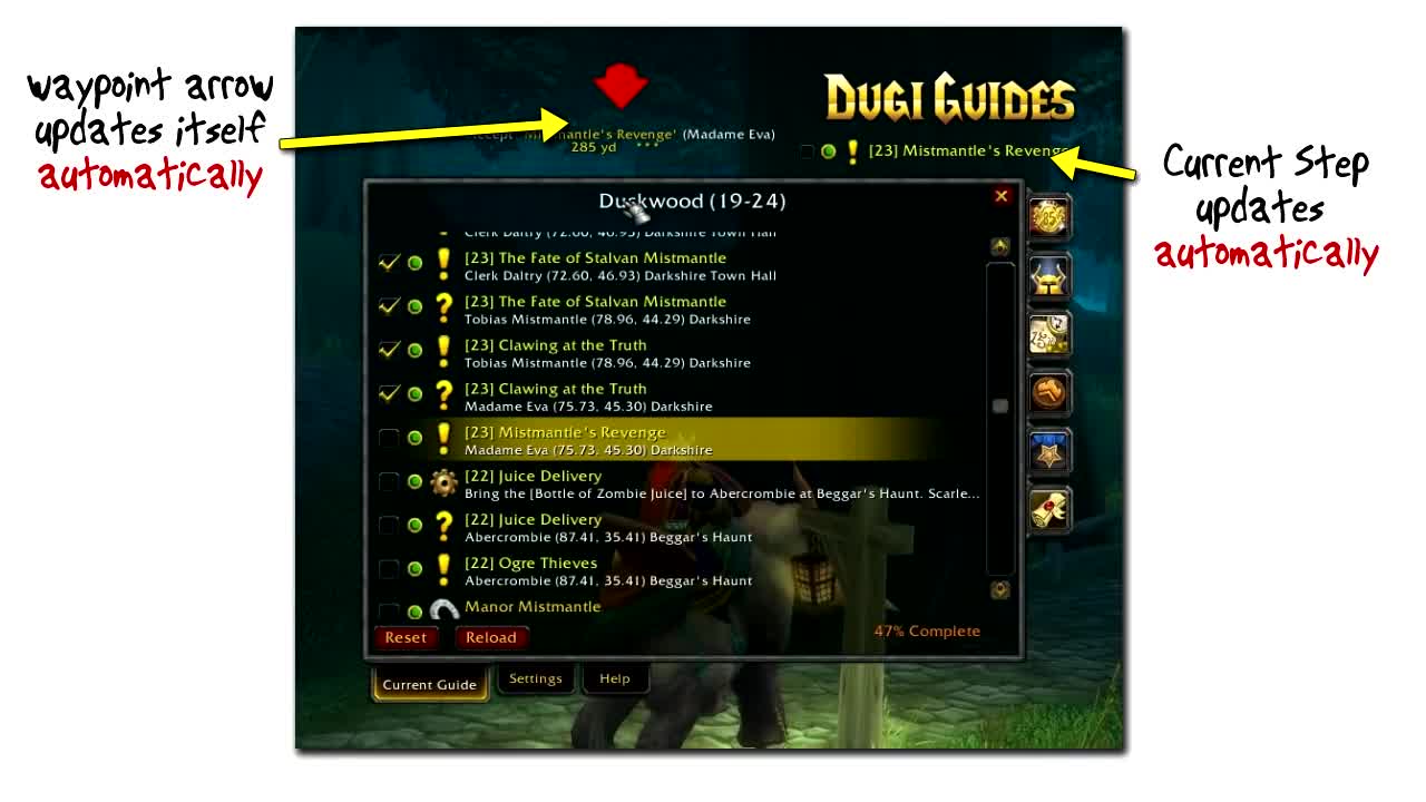 Dugi Guides 5 Features