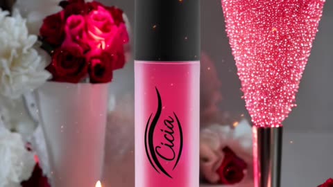 Cicia Premium Pink Lip Oil - Cherry Moisturizing and Nourishing Glossy Finish | Lip Care Treatment